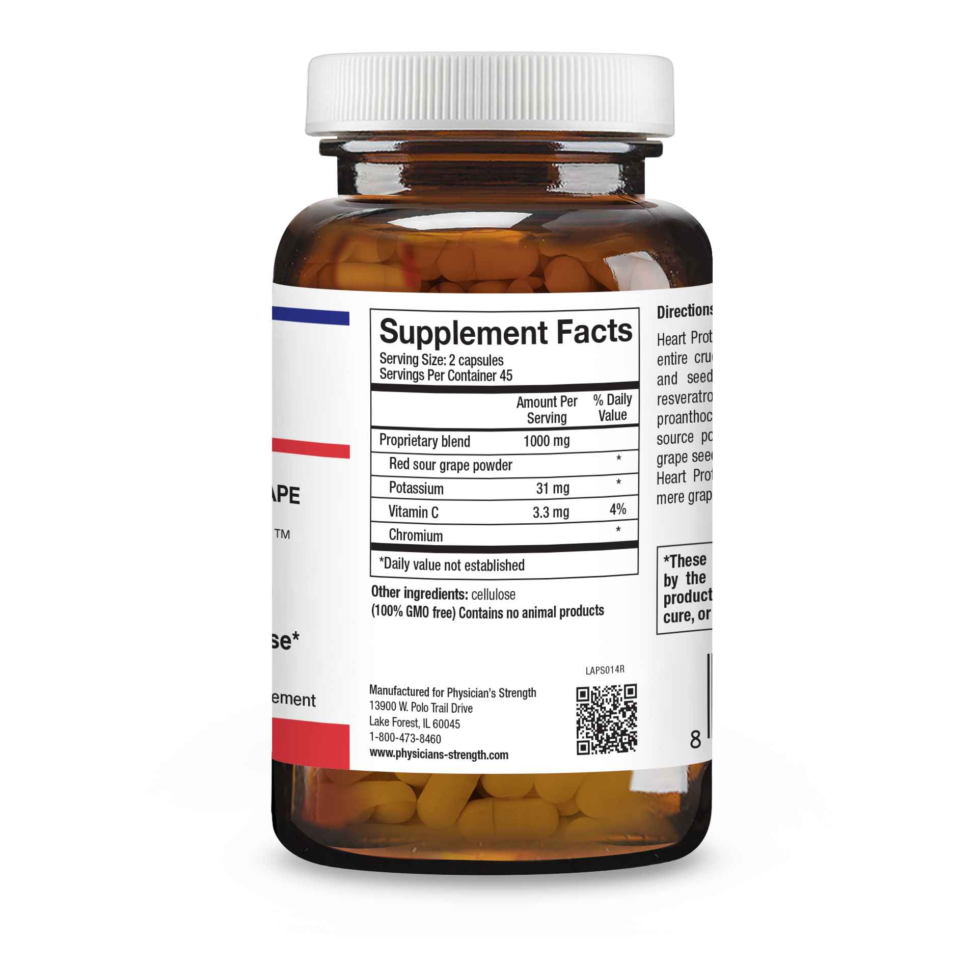 Heart Protect supplement facts